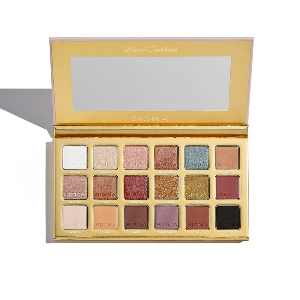 Sigma Beauty X Diana Saldana Eyeshadow Palette